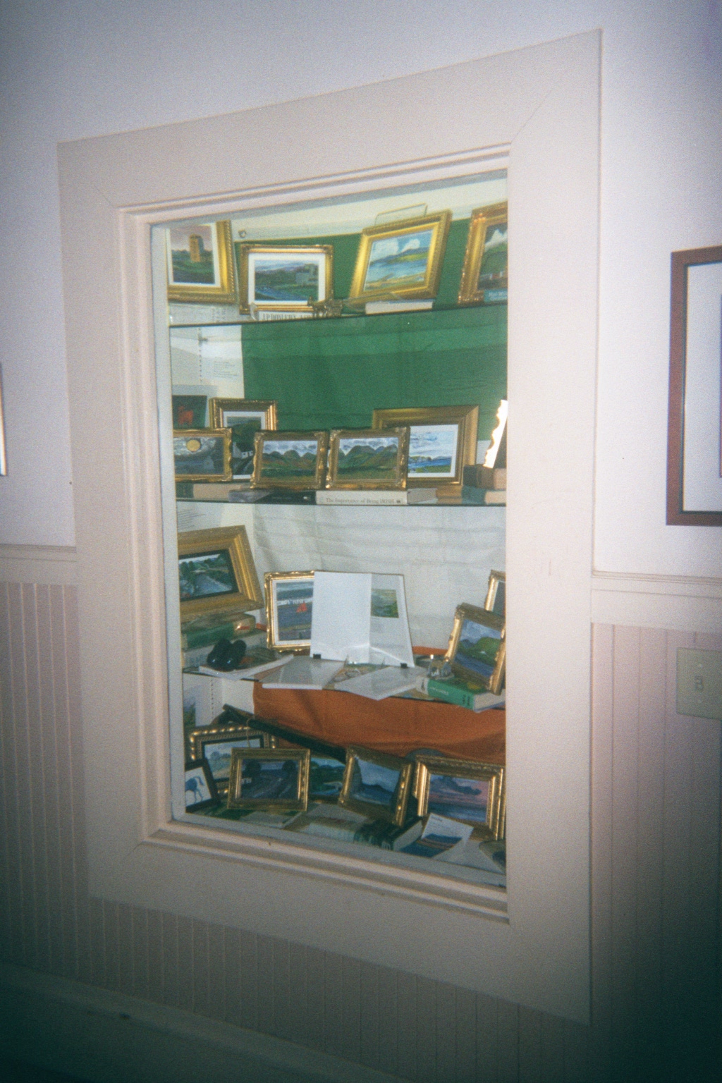 Philip showing at local Library